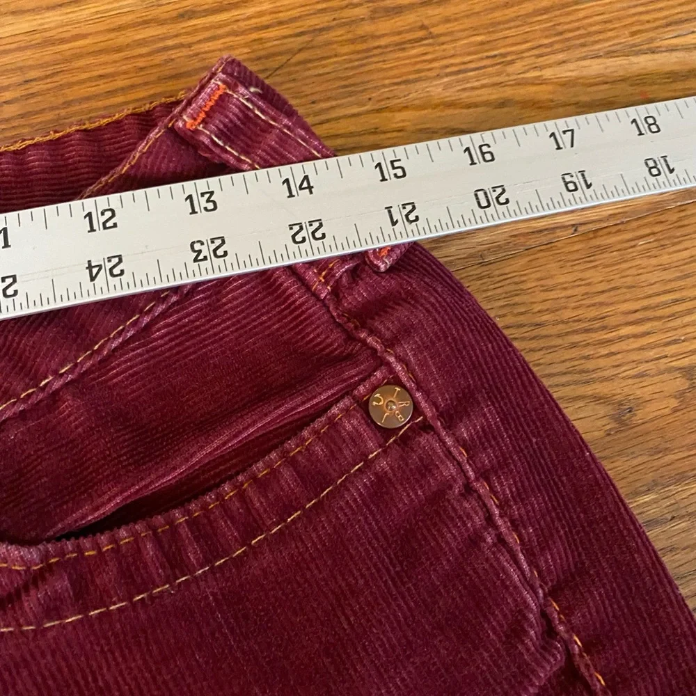 True Religion Red Cords - size 28 - Picture 6 of 11